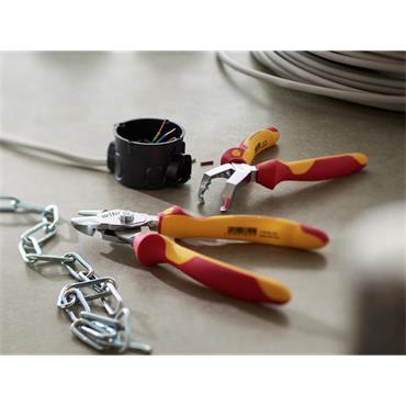 BiCutÂ® Professional electric Diagonal Cutters with DynamicJointÂ® 200mm