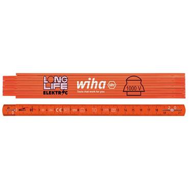 LonglifeÂ® Electrician's Folding Ruler 2m