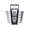 Ring Ratchet Spanner Set, 8 Piece