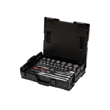 1/4in & 1/2in Nut Driver & Bit Set, 60 Piece (inc. Case)