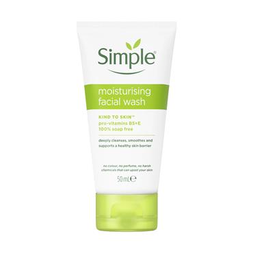 SIMPLE MOISTURISING FACIAL WASH