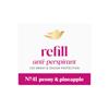 DOVE PEONY AND PINEAPPLE ANTIPERSPIRANT REFILL