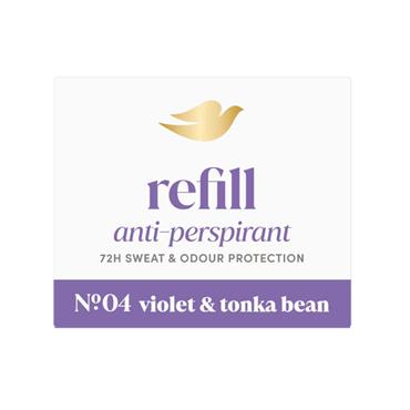 DOVE VIOLET AND TONKA BEAN ANTIPERSPIRANT REFILL
