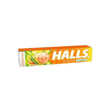 HALLS SUGAR FREE ASSORTED CITRUS