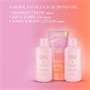 JOJOBA VANILLA AND ALMOND OIL LUXURY BATHING GIFT SET