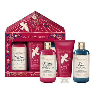 THE FUZZY DUCK WINTER WONDERLAND LUXURY BODY CARE GIFT SET