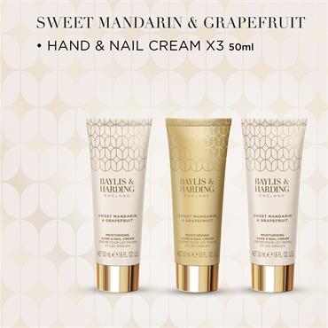 SWEET MANDARIN AND GRAPEFRUIT INDULGENT HAND TRIO GIFT SET