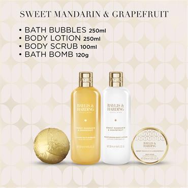 SWEET MANDARIN AND GRAPEFRUIT BATHING GIFT SET