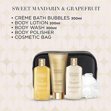 SWEET MANDARIN AND GRAPEFRUIT BAGS OF LUXURY SET