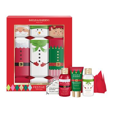 FESTIVE EDITION DECORATIVE CRACKERS GIFT SET