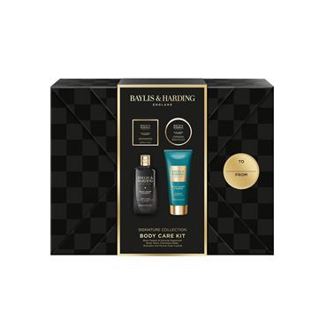BAYLIS & HARDING BLACK PEPPER & GINSENG MENS BODY CARE KIT GIFT SET