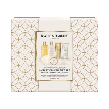 BAYLIS & HARDING SWEET MANDARIN & GRAPEFRUIT LUXURY PAMPER SET