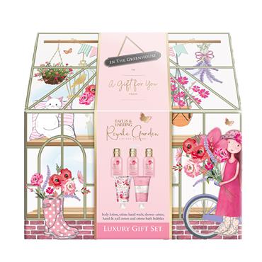 BAYLIS & HARDING ROYALE GARDEN LUXURY GREEN HOUSE GIFT SET