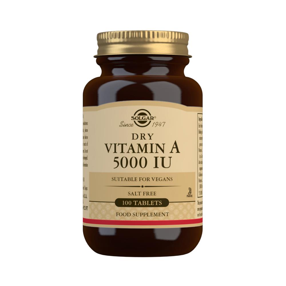 SOLGAR DRY VITAMIN A 5000IU | CH Tralee | Ireland