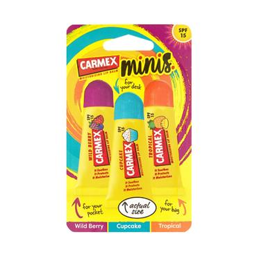 CARMEX MINIS 3 PACK