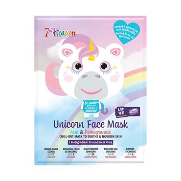 7TH HEAVEN UNICORN FACE MASK