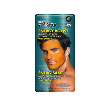 7TH HEAVEN FOR MEN ENERGY BOOST RECOVERY SHEET MASK
