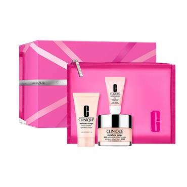 CLINIQUE MOISTURE SURGE HYDRATION FACE, BODY AND LIP GIFT SET