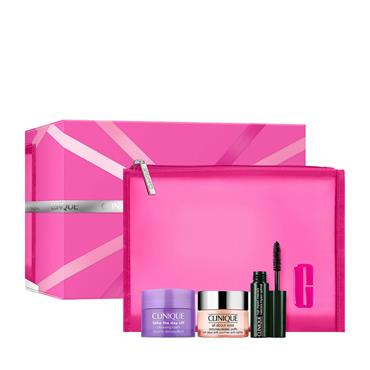 CLINIQUE EYE CARE AND MAKEUP ESSENTIALS GIFT SET