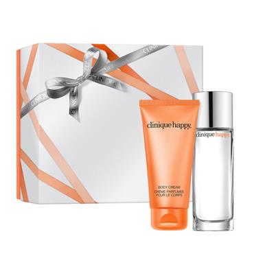 CLINIQUE HAPPY FRAGRANCE AND BODY GIFT SET