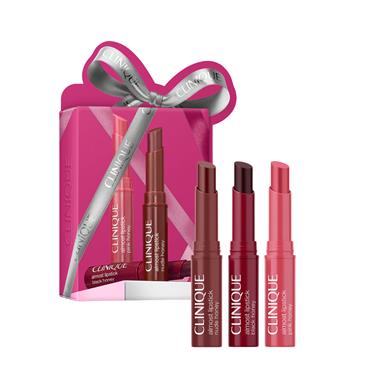 CLINIQUE ALMOST LIPSTICK HONEY SHADES MAKEUP GIFT SET