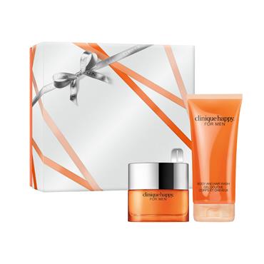 CLINIQUE HAPPY FOR MEN FRAGRANCE GIFT SET