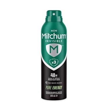 MITCHUM INVISIBLE NO WHITE MARKS - PURE ENERGY ANTI-PERSPIRANT