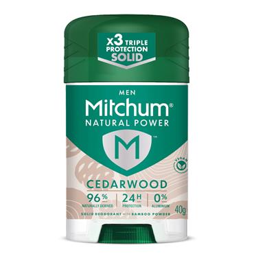 MITCHUM MEN CEDARWOOD STICK 40G