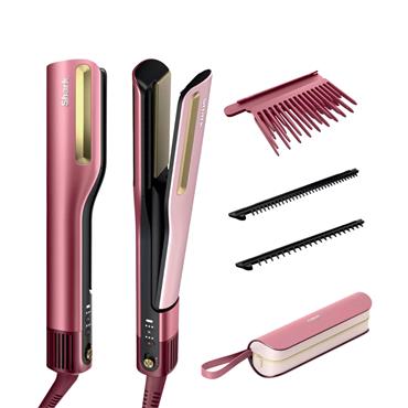 SILKIPRO STRAIGHT - HAIR STRAIGHTENER & DRYER IN ONE TOOL - PINK