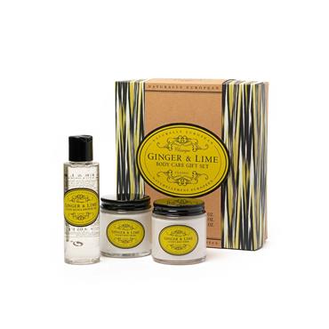 GINGER AND LIME BODY CARE GIFT SET