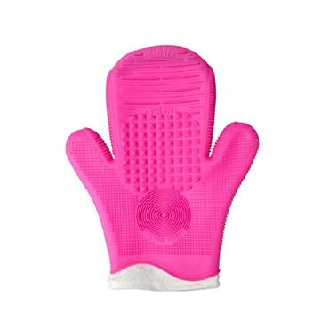COSMETIC BRUSH CLEANING GLOVE