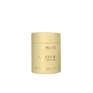 HAUNIS LIME AND BASIL CANDLE 140G