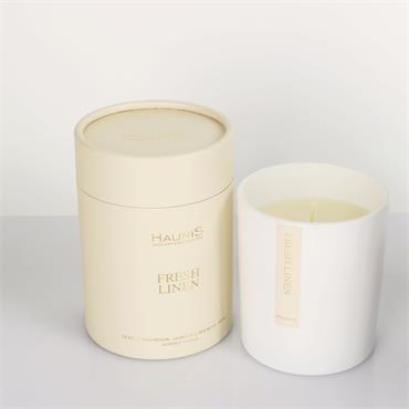 HAUNIS FRESH LINEN CANDLE 280G