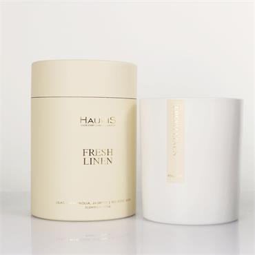 HAUNIS FRESH LINEN CANDLE 280G