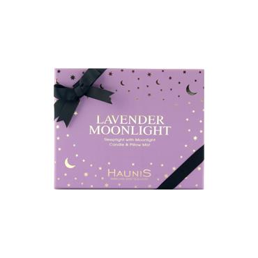 HAUNIS LAVENDER MOONLIGHT SLEEPTIGHT WITH MOONLIGHT CANDLE AND PILLOW MIST