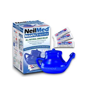 NASAFLO NETI POT ALL NATURAL SINUS RELIEF 60X PREMIXED SACHETS