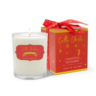 CINNAMON & WINTER BERRIES CANDLE