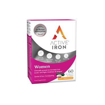 ACTIVE IRON WOMEN 30 CAPSULES + 30 TABLETS