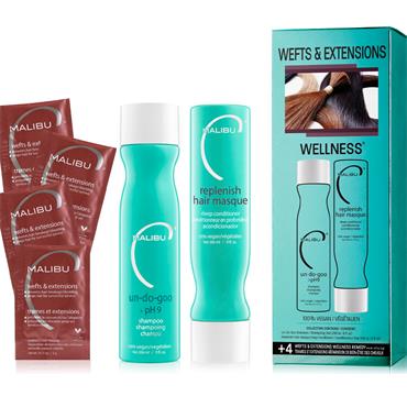 WEFTS & EXTENSIONS WELLNESS SHAMPOO & CONDITIONER DUO