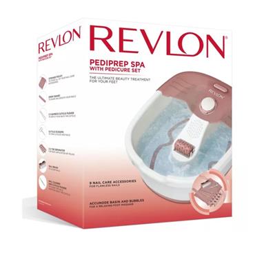 REVLON PEDIPREP SPA WITH PEDICURE SET