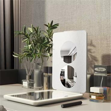 VANITII RECHARGEABLE LED TRAVEL VANITY MIRROR