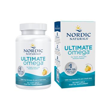 NORDIC ULTIMATE OMEGA FISH OIL 60S