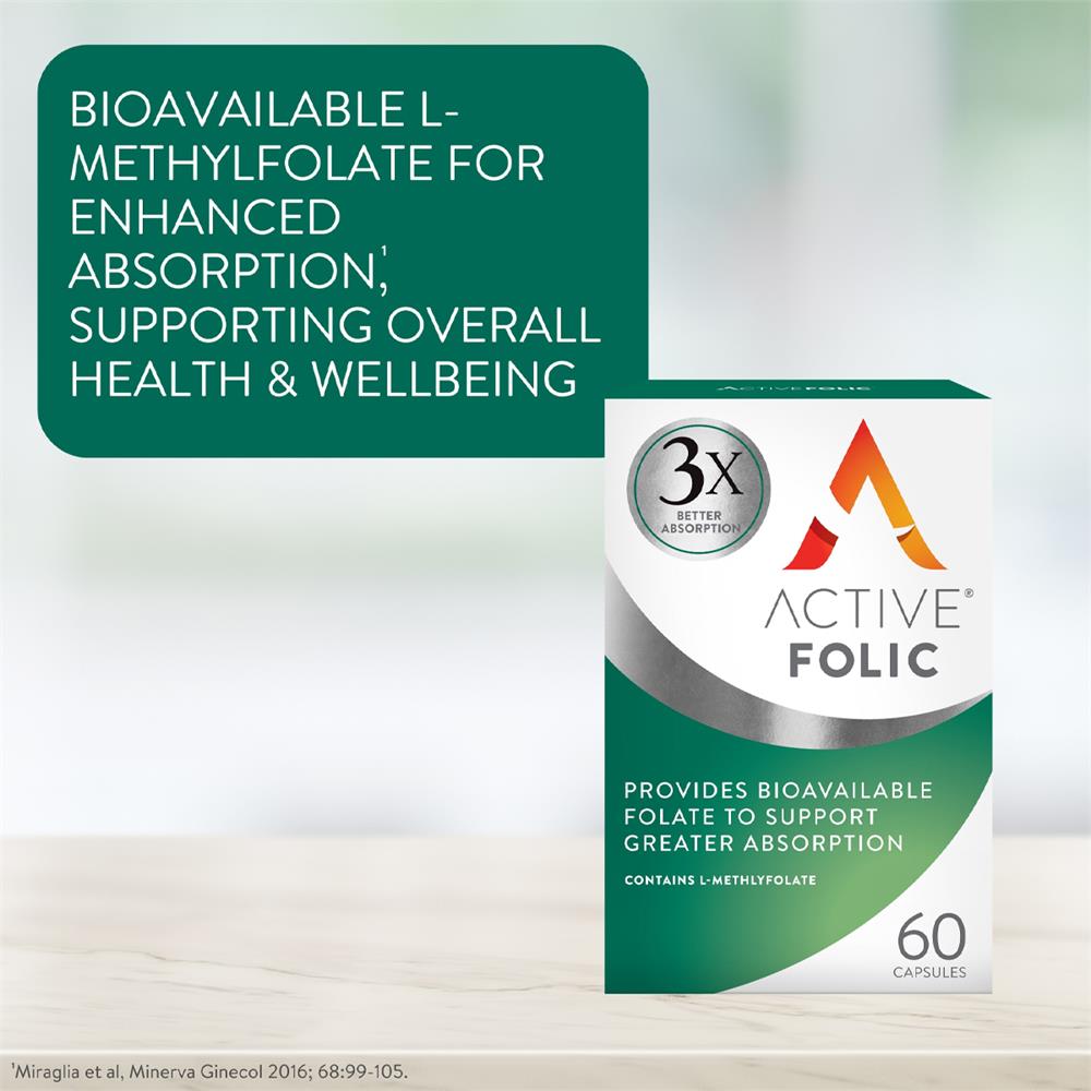 ACTIVE FOLIC 60 CAPSULES | CH Tralee | Ireland