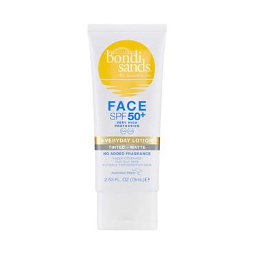 BONDI SANDS FACE SPF50+ TINTED MATTE LOTION