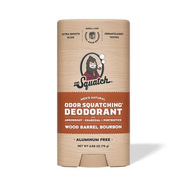 DR SQUATCH WOODBARREL BOURBON DEODORANT 75G