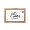 GLITTER FRAME 6X4 GOLD