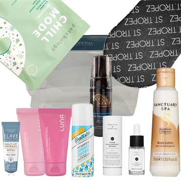 SUNSHINE ESSENTIALS BEAUTY BAG