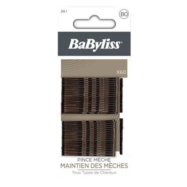 BABYLISS BROWN HAIR SLIDES X60