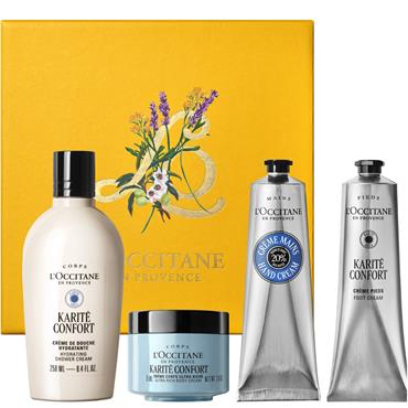 SHEA BUTTER COLLECTION 4 PIECE SET