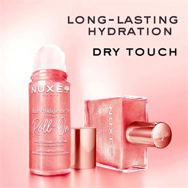 HUILE PRODIGIEUSE OR FLORALE ROLL-ON MULTI-PURPOSE DRY OIL 60ML